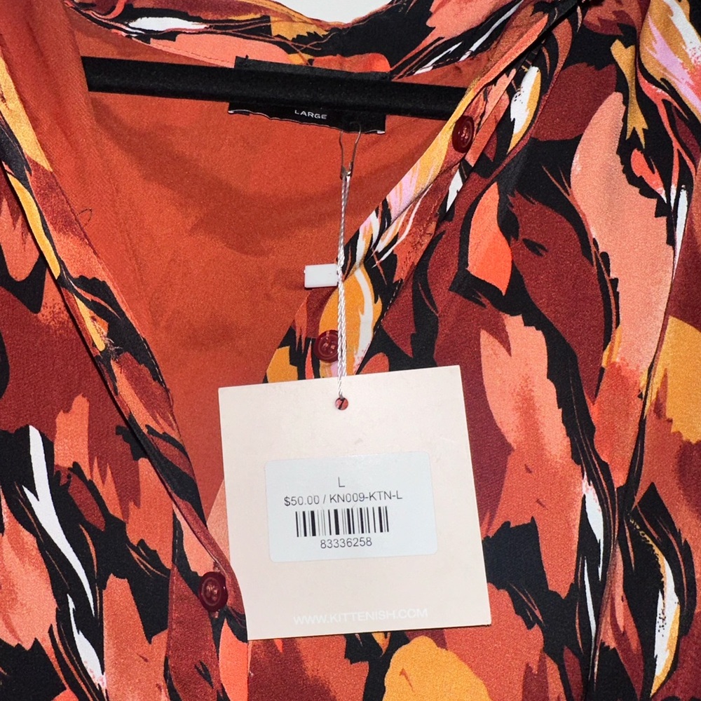 Elegant Multicolor Women's Dress - Picture 2 of 2